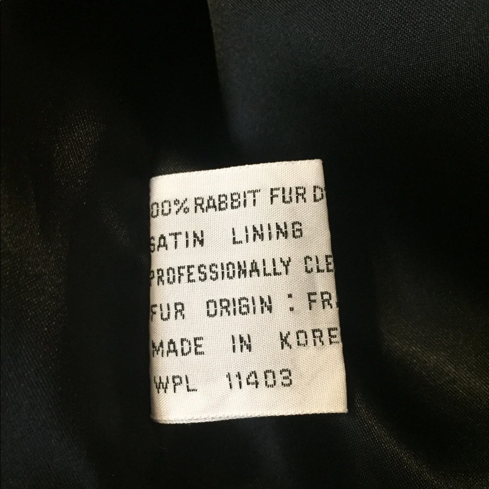 Authentic Rabbit Fur Coat - Picture 4 of 8